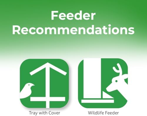 Lyric Wildlife Critter Food for Deer, Squirrels, Turkeys & Rabbits, Wild Bird Seed for Outside Feeders, 10 lb Bag | Food for Deer, Squirrels