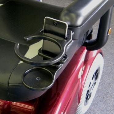 Combination Cell Phone/Drink Holder for Power Wheelchairs (Pride, 3.7" x .77")