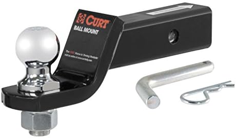 CURT 13040 55540 45036 Class 3 Trailer Hitch Tow Package with 2" Receiver fits 2003-2026 Savana Express 2500 3500 and 2003-2014 Savana Express 1500