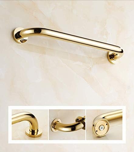 ELLO&ALLO Brushed Nickel Bathroom Shower Grab Bar, Home Care Bath Handrail (12 Inch)