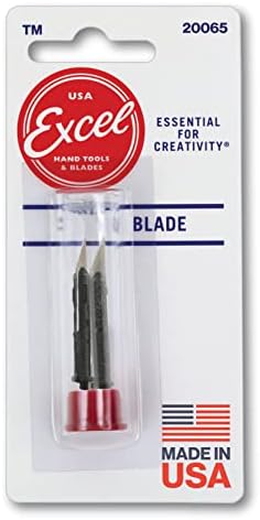 Excel Blades #65 Retractable Pen Knife Replacement Blades, 4-Pack