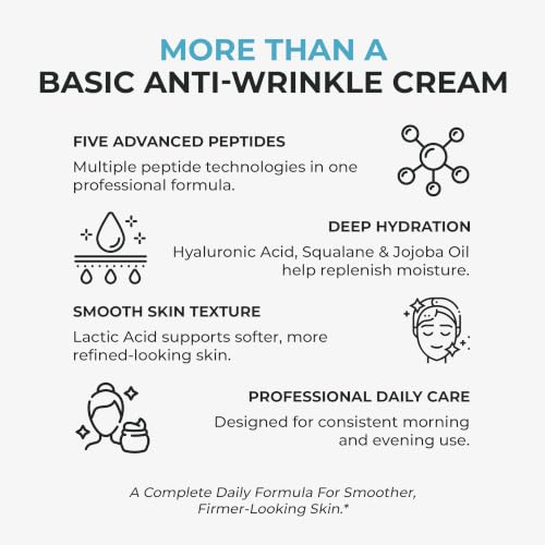 Stemuderm Face & Eye Cream - Anti Aging Skincare - Daily Moisturizer for Fine Lines