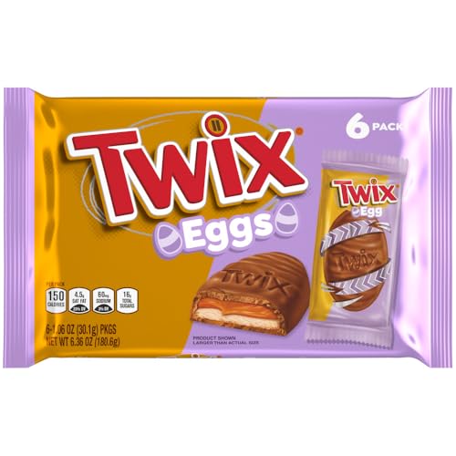 TWIX Full Size Milk Chocolate Caramel Cookie Candy Bars, Bulk, 36 ct | Crunchy cookie and chewy caramel in full size bars individually wrapped, for party favors, sharing, movie nights, gift box
