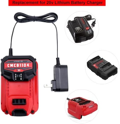 Elefly 20V CMCB202 Battery Compatible with Craftsman V20 Lithium Ion Battery CMCB202-2 CMCB201 CMCB204