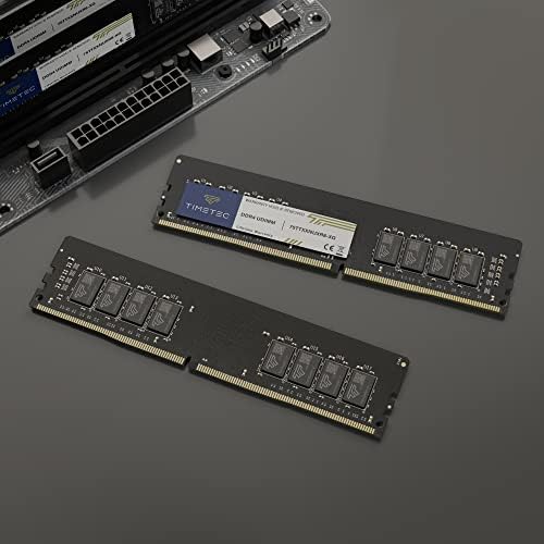 Timetec 8GB DDR4 3200MHz (PC4-3200AA) PC4-25600 UDIMM Desktop RAM – 288-Pin 1.2V CL22 Non-ECC Unbuffered DIMM Memory Module Upgrade