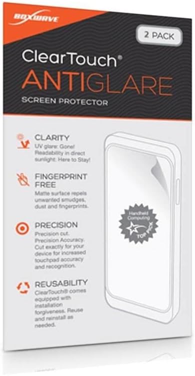BoxWave Screen Protector Compatible with Arcade1Up NBA Jam 30th Anniversary Deluxe Arcade Machine - ClearTouch Anti-Glare (2-Pack)