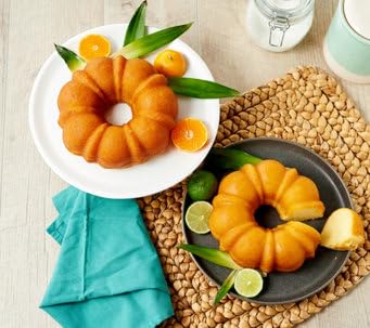 Dockside Market Banana Nut Bundt Cake - Tropical Fruit Cake Dotted with Crunchy Chopped Pecans. Perfect Gourmet Gift for Gift Baskets, Birthdays, Parties - 24 oz