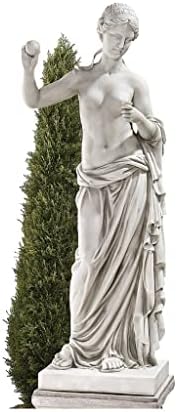 Design Toscano Venus of Arles Greek Goddess Statue, Gallery, 23 Inch, Polyresin, Antique Stone