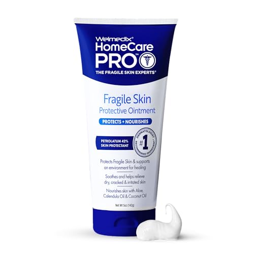 Welmedix Healing Ointment for Dry Skin - Skin Protection Barrier Cream | Hospital Grade Intensive Healing Ointment - Moisturizer for Very Dry, Cracked Skin - 5oz Tube