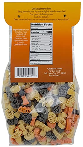 Chidester Farms Halloween Novelty Shape Pasta, 12 Ounce