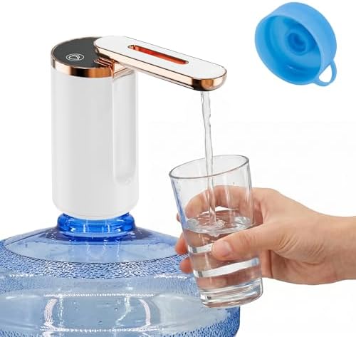 Myvision 5 Gallon Water Dispenser,Portable USB Charging Water Bottle Pump