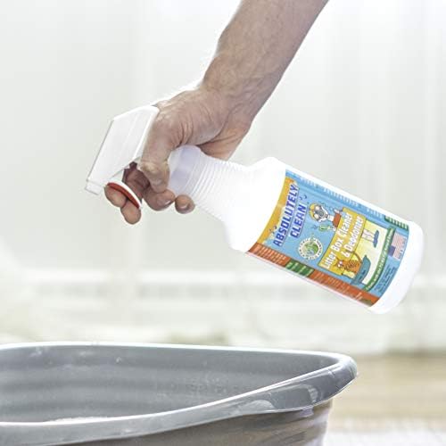Absolutely Clean Litter Box Cleaner and Odor Eliminator, Eliminate Odors Quickly, Neutralizes Urine and Feces Odors in The Air and The Box, Make Litter Last Longer