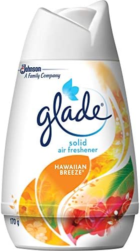 Glade Solid Air Freshener, Deodorizer for Home and Bathroom, Cashmere Woods, 6 Oz