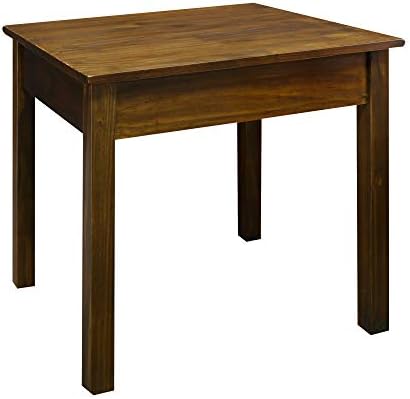 Casual Home 615-15 Kennedy End Table with Concealed Drawer, Concealment Furniture, Warm Brown