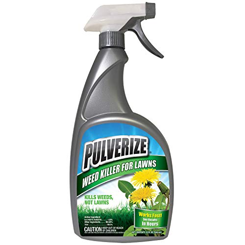 Pulverize Weed and Grass Killer Spray - Fast-Acting, Non-Selective Herbicide for Lawns