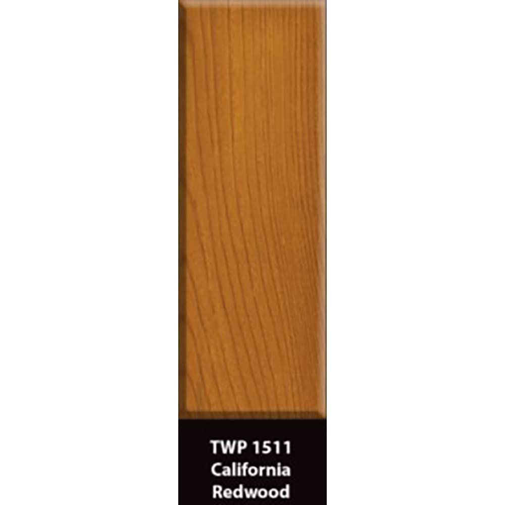 TWP 1511 California Redwood Low VOC Wood Preservation Stain - Eco-Friendly, Long-Lasting Protection, UV & Water Resistant, Easy to Apply - 1 Gallon