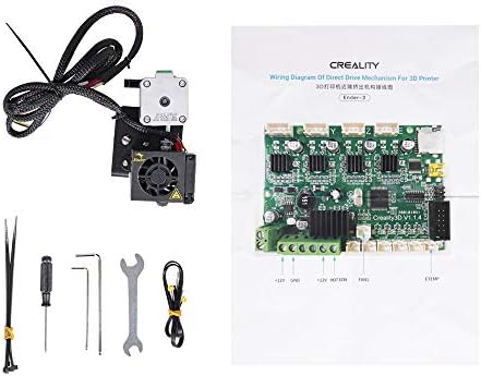 Official Creality Ender 3 Direct Drive Extruder Kit, Comes with 42-40 Stepper Motor Hotend Kit, Support Flexible TPU Filament, BL Touch