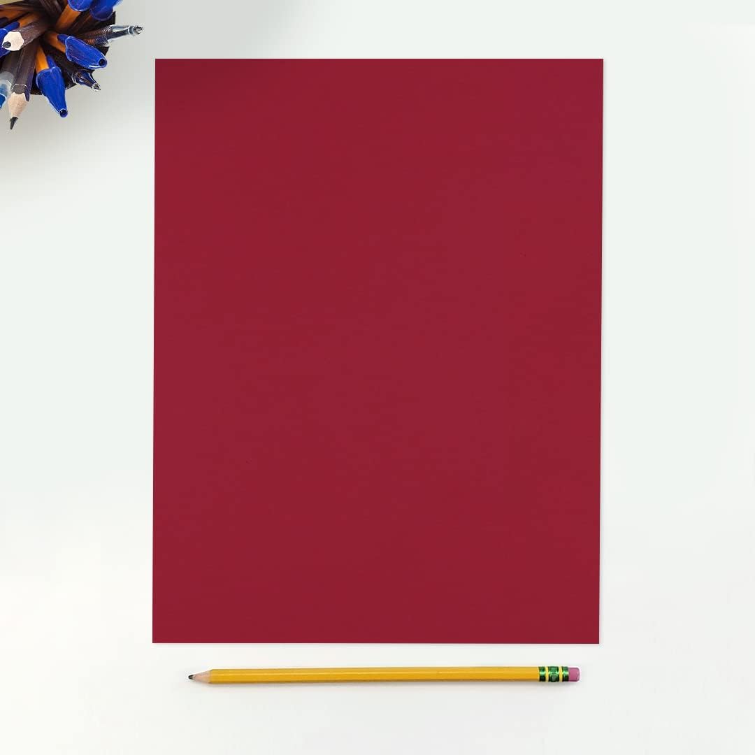 LUXPaper 8.5" x 11" Paper | Letter Size | White | 80lb. Text | 100% Recycled | 50 Qty
