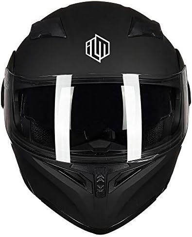 ILM Motorcycle Dual Visor Flip up Modular Full Face Helmet DOT Model 902/902L