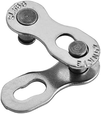ZONKIE 5/6/7/8 Speed Removable Quick Split Chain Link in Silver x4