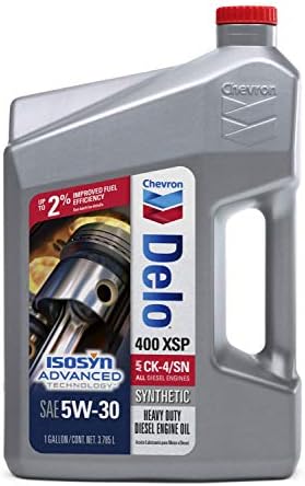 Delo 400 XSP SAE Heavy Duty Synthetic Diesel Engine Oil 5W-40, 1 Gallon, Pack of 1