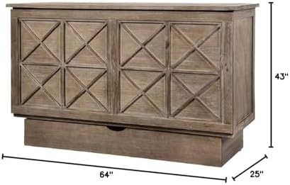 Arason Essex Creden-ZzZ Cabinet Bed | Natural
