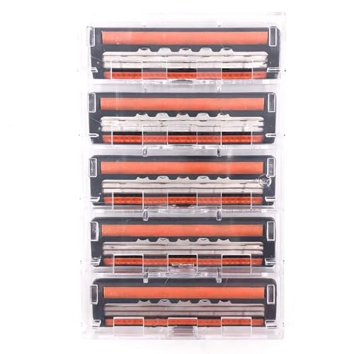 Taconic Triple Blade Atra-Compatible Razor Cartridges, 30 Count