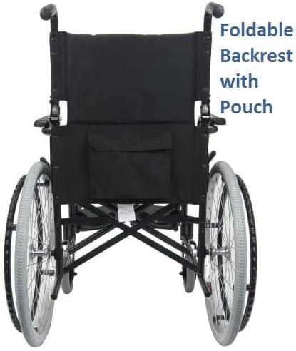 Karman 24 pounds LT-980 Ultra Lightweight Wheelchair, Black | 24 pounds
