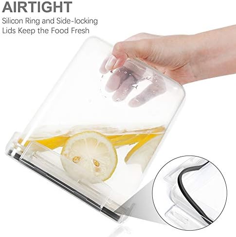PANTRYSTAR Airtight Food Storage Containers with Lids, 7 PCS