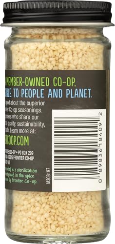 FRONTIER Organic Hulled Sesame Seed, 2.29 OZ
