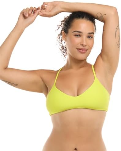 Body Glove Standard Smoothies Alani Solid Strappy Back Bikini Top for Women