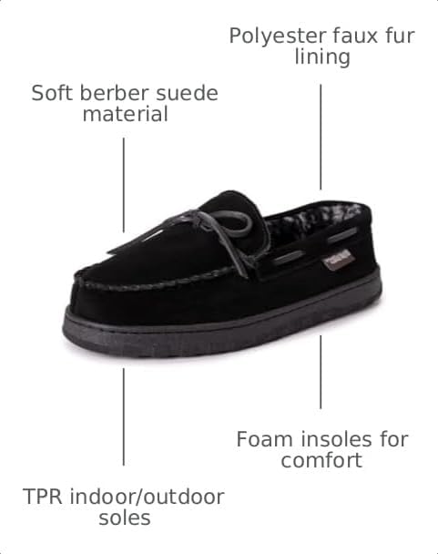 MUK LUKS Men's Paul Slipper, Multi Colors