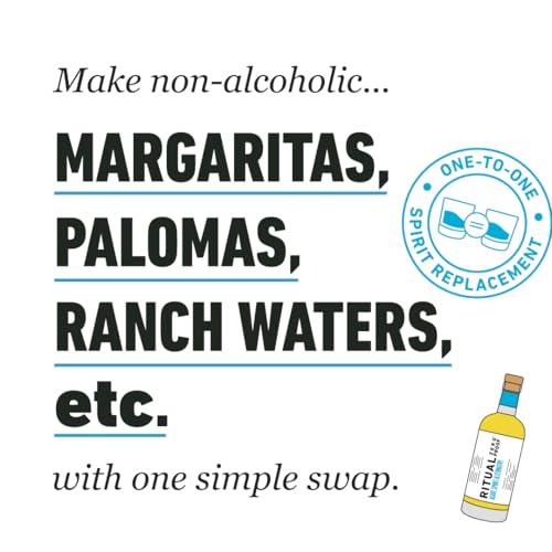 RITUAL ZERO PROOF Agave Spirit Alternative | Award-Winning Non-Alcoholic Spirit | 25.4 Fl Oz (750ml) | Zero Calories | Sustainably Made in USA