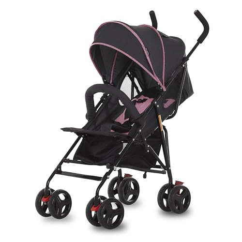 Dream On Me Vista Moonwalk Baby Stroller in Light Gray, Lightweight Infant Stroller with Compact Fold