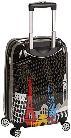 Rockland Departure Hardside 2 Piece Spinner Wheel Luggage, (20"/28"), Departure