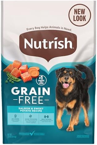 Nutrish Grain Free Salmon Dry Dog Food, 23 lb. Bag (Rachael Ray)