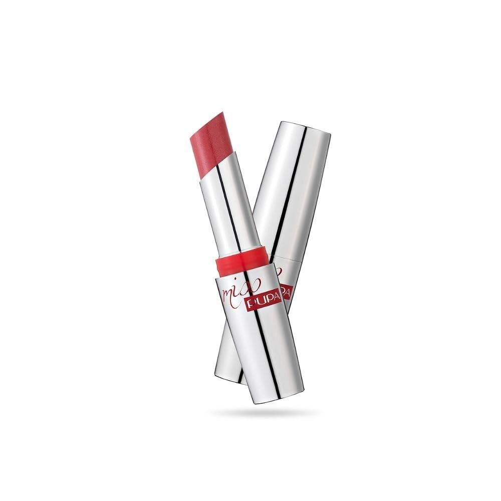 Pupa Milano Miss Pupa Ultra Brilliant Lipstick - 102 Candy Nude for Women - 0.071 oz Lipstick
