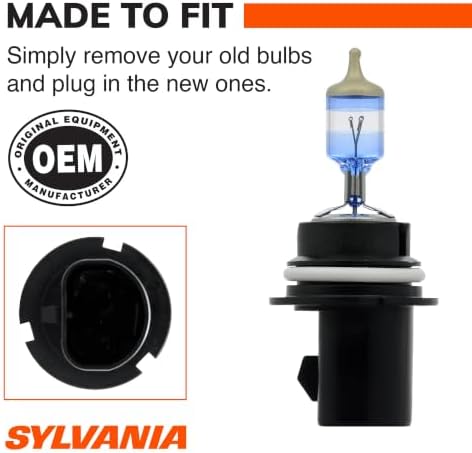 SYLVANIA - 9004 SilverStar Ultra - High Performance Halogen Headlight Bulb, High Beam, Low Beam and Fog Replacement Bulb