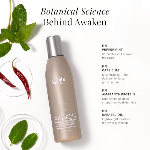 Surface Hair - Awaken Therapeutic Conditioner – Natural Ingredients for Thinning Hair and a Healthy Scalp