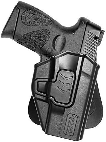 Tactical Scorpion Gear Slimline Modular Level II Retention Paddle Holster: fits Taurus Millennium G2 PT111 PT132 PT138 PT140 PT745 G2c G3c