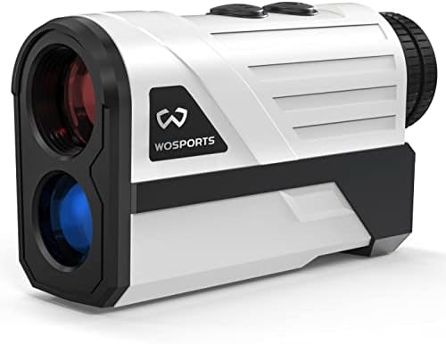 Wosports Golf Rangefinder, 800 Yards Laser Distance Finder with Slope, Flag-Lock with Vibration Distance/Speed/Angle Measurement