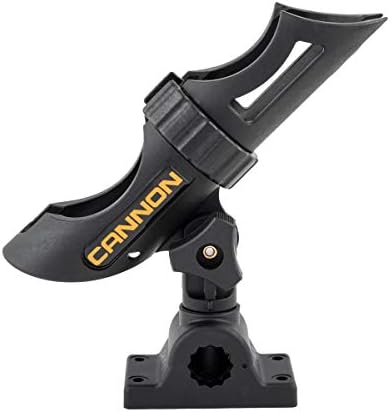 Cannon Three-Position Adjustable Rod Holder for Boat Trolling and Downriggers