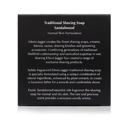 Edwin Jagger Shaving Soap Refill, Sandalwood, 3-Pack