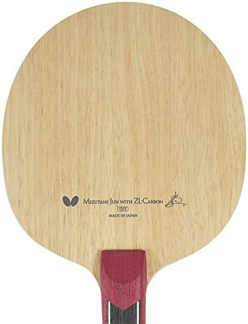 Butterfly Mizutani Jun ZLC Blade - Professional Butterfly Table Tennis Blade - ZL Carbon Fiber Blade - Available in AN, FL, and ST handle styles - Made in Japan
