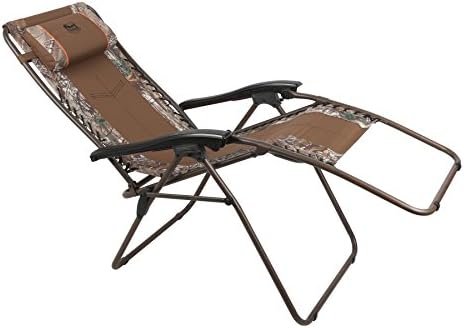 TIMBER RIDGE Zero Gravity Chairs, Folding Recliner Chair Padded with Cup Holder and Headrest