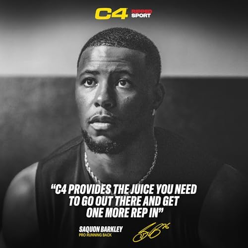 C4 Ripped Sport Pre Workout Powder, 135mg Caffeine, 30 Servings | Fruit punch flavor with 135mg caffeine, CLA, DygloFit & L-carnitine for energy