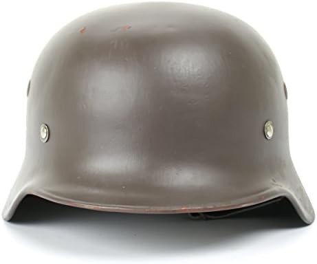Original German WWII M40 Stahlhelm Steel Helmet- Shell Size 66, Maker Marked