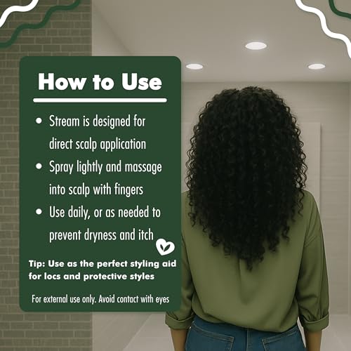 EDEN BodyWorks Peppermint Tea Tree Hair Oil | Scalp & Curl Oil | 4oz | Dry Hair & Scalp Treatment for Curly Hair | Eliminates Dandruff & Boosts Shine