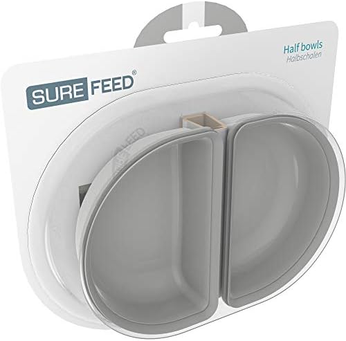 SureFeed Half Bowl Grey