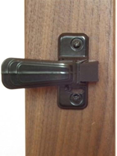 Storm Door Hardware Surface Mount-Lucite Clear Tube- 1-1/4 Inch Thick Door